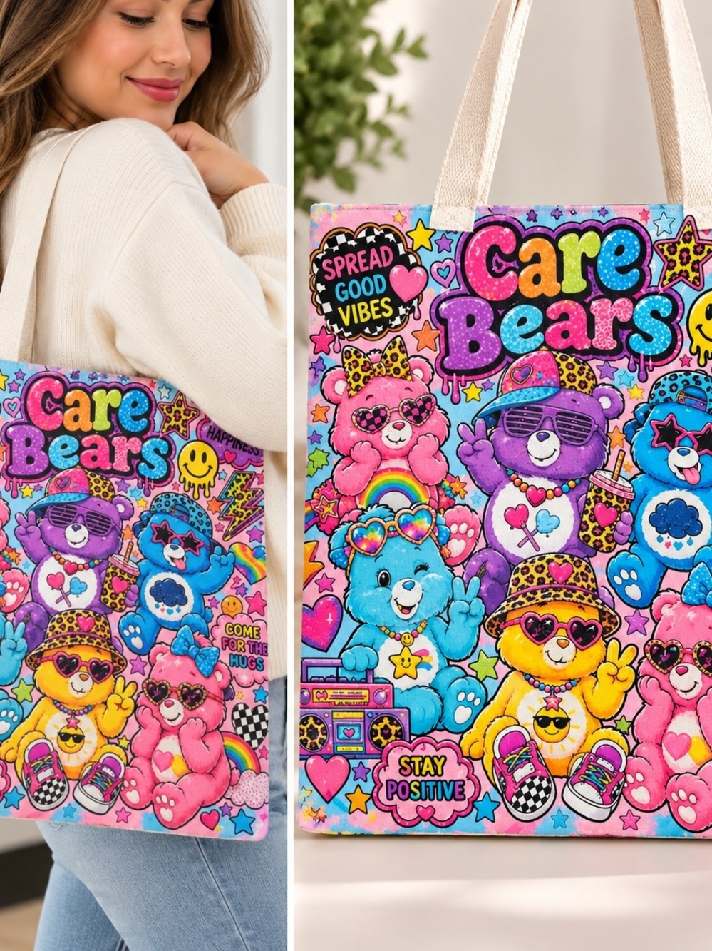 Care Bears Tote Bag - Picture 3 of 4